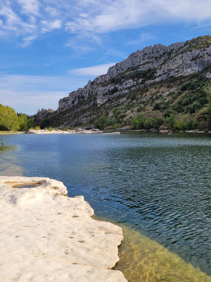 Appartement Tout Equipe En Rez-De-Jardin Entre Gard Et Ardeche Saint-Julien-de-Peyrolas Zewnętrze zdjęcie